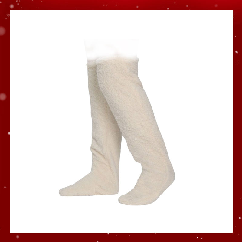 Wintera™ Ganzendons Kniekousen – Warmte met een vleugje kerstmagie 🎄