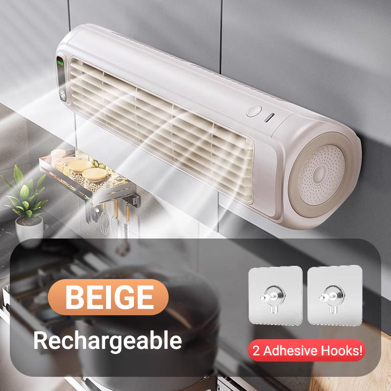 BreezeFlow™ | 2-in-1 Draagbare Turbo Tower Ventilator