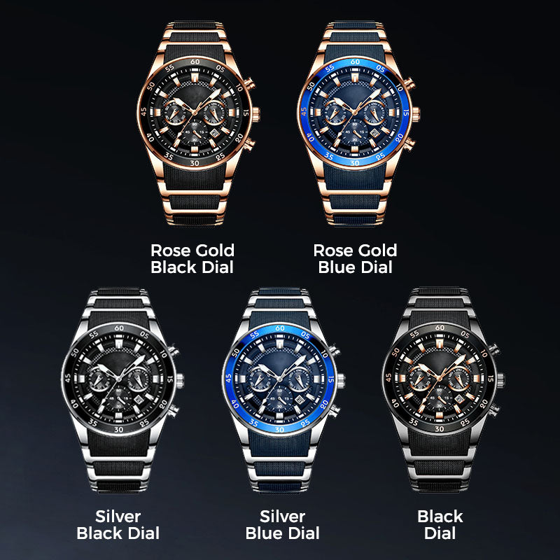 Aurelion™ Herenhorloge – Stijl, Functionaliteit & Tijdloos Design