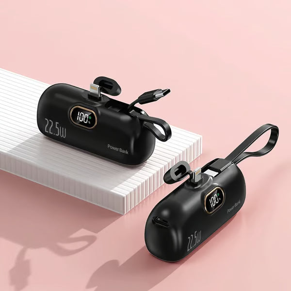 VoltGo™ – De Powerbank die altijd meegaat