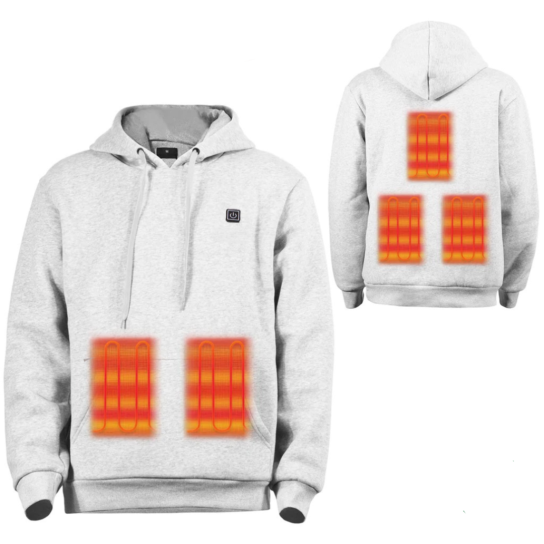 ThermaWear™ - Verwarmde Hoodie Unisex - 3 warmtestanden