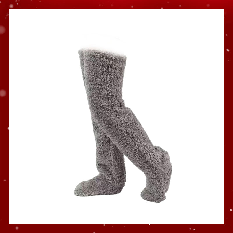 Wintera™ Ganzendons Kniekousen – Warmte met een vleugje kerstmagie 🎄