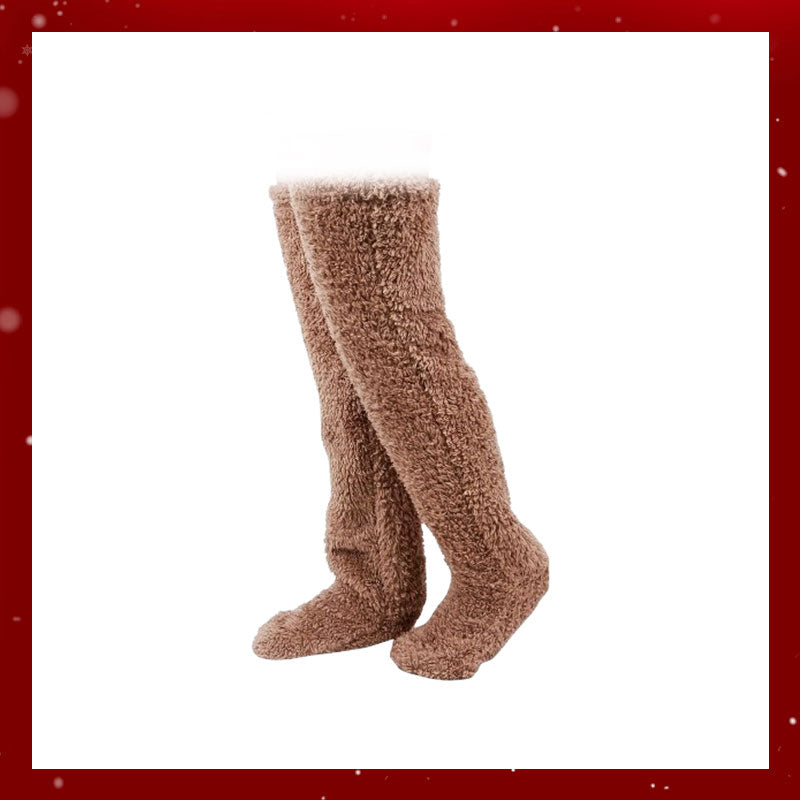 Wintera™ Ganzendons Kniekousen – Warmte met een vleugje kerstmagie 🎄