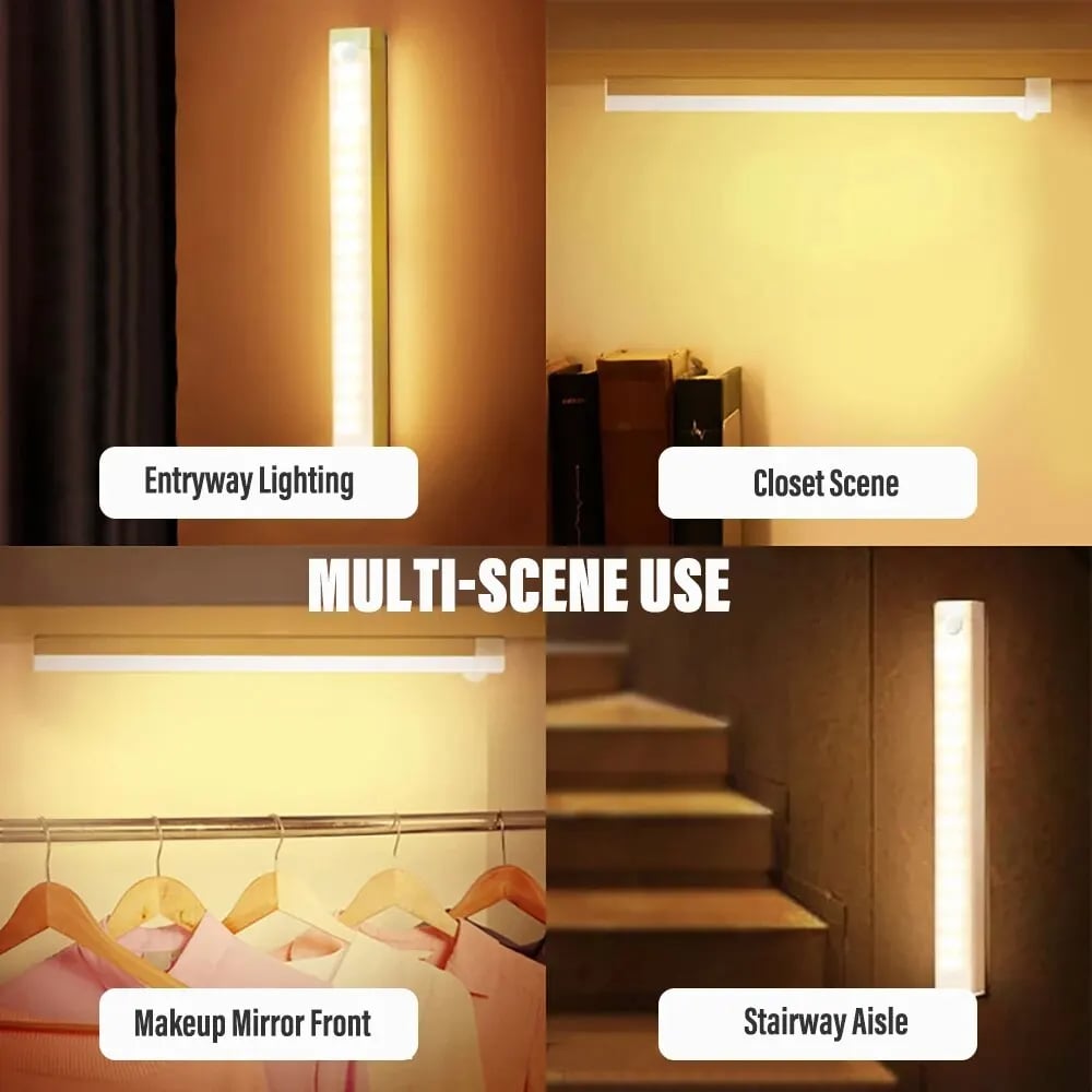 LumiSense™ – Slimme Oplaadbare Sensorlamp voor in Huis | 1+1 GRATIS