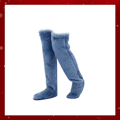 Wintera™ Ganzendons Kniekousen – Warmte met een vleugje kerstmagie 🎄