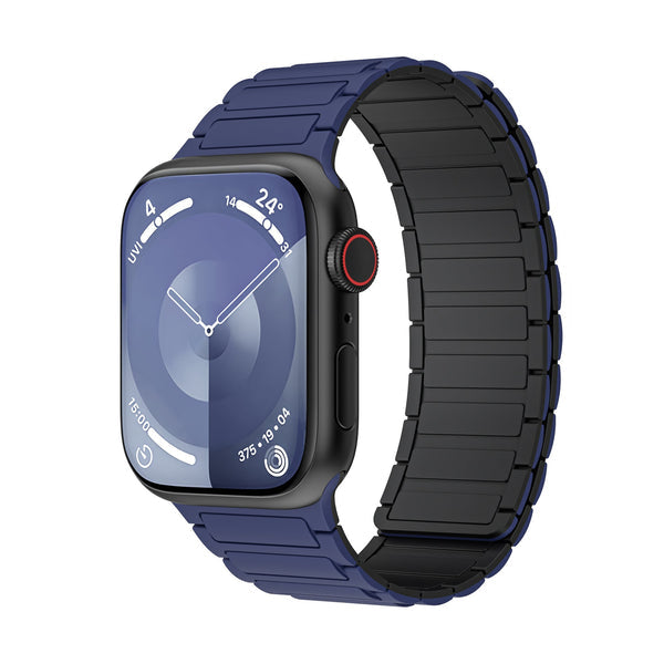 Siliconen armband met magnetische lus voor Apple Watch