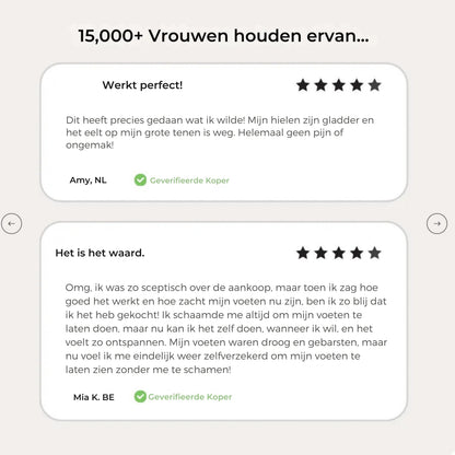 SoleSilk™ Elektrische Voetverzorger