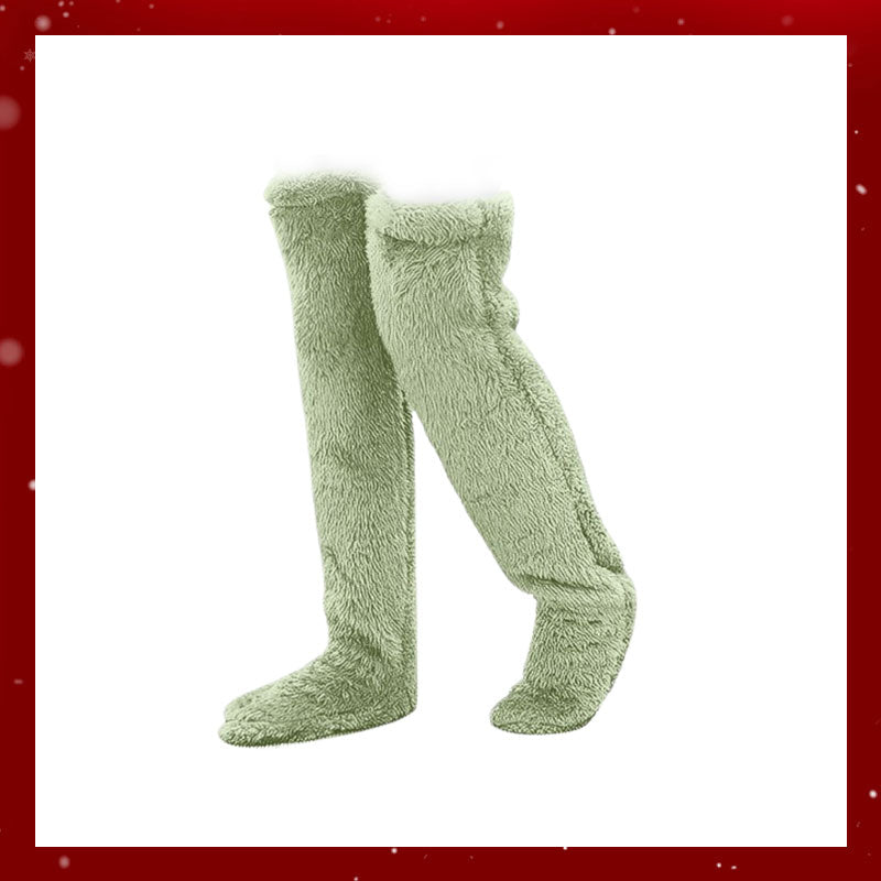 Wintera™ Ganzendons Kniekousen – Warmte met een vleugje kerstmagie 🎄