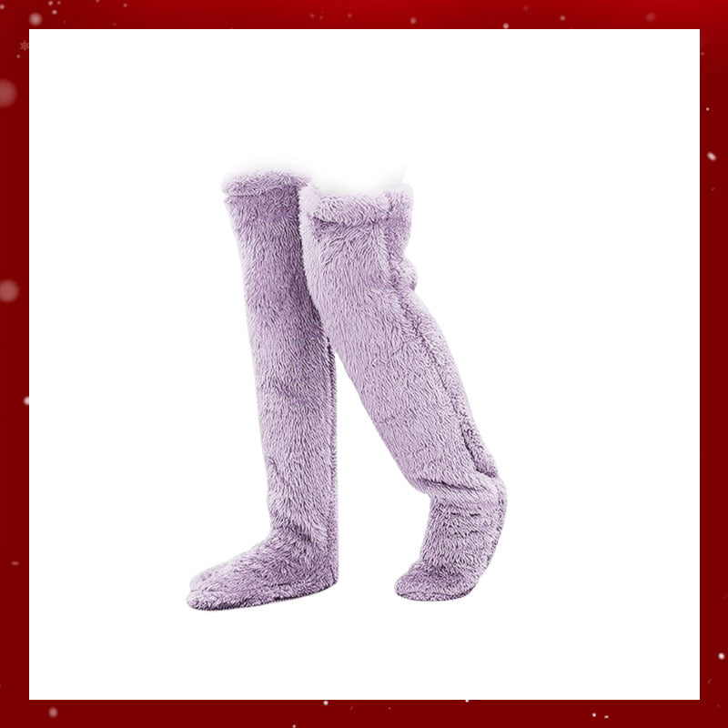 Wintera™ Ganzendons Kniekousen – Warmte met een vleugje kerstmagie 🎄