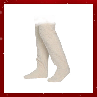 Wintera™ Ganzendons Kniekousen – Warmte met een vleugje kerstmagie 🎄