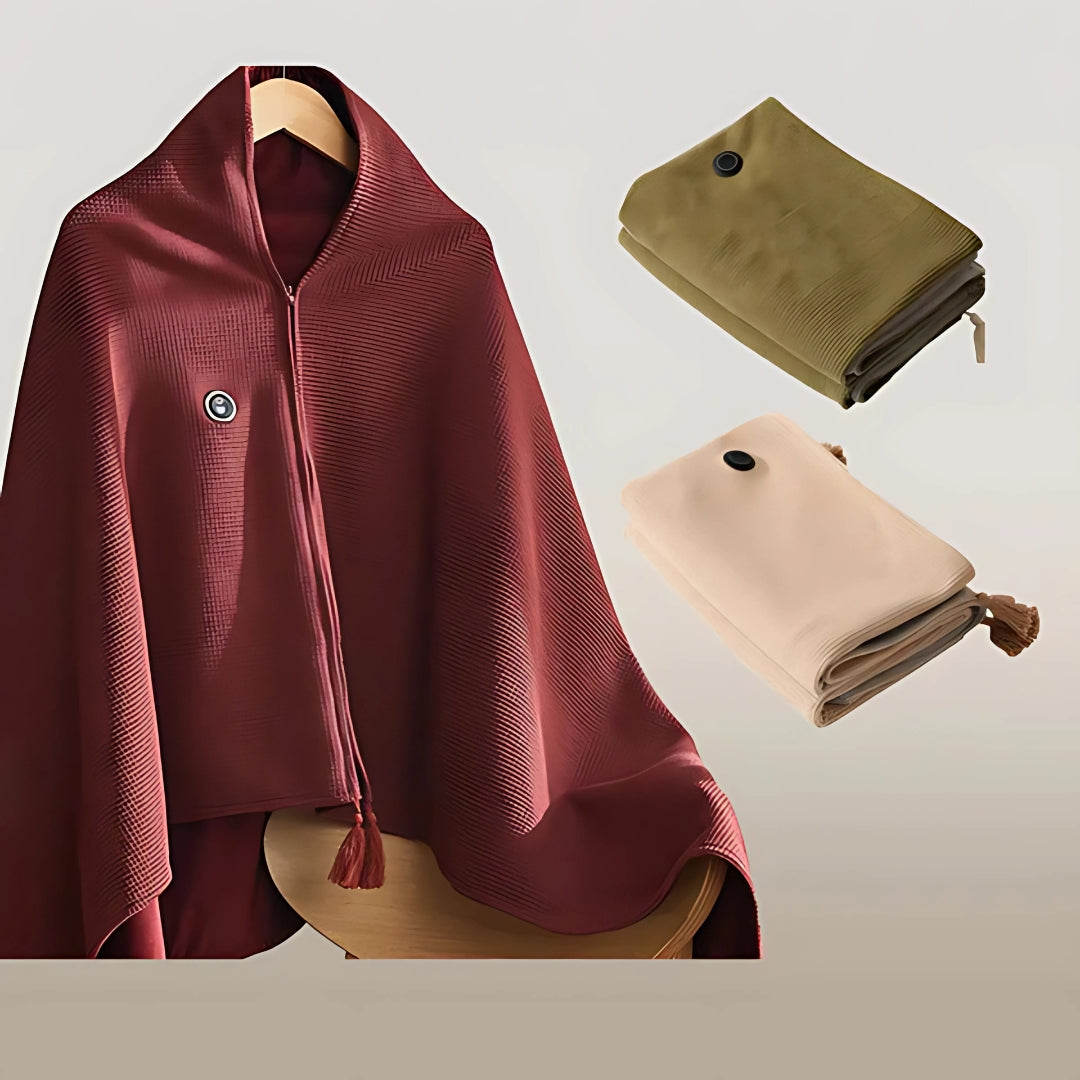 CozyGlow™ - Draagbare Verwarmde Sjaal & Deken
