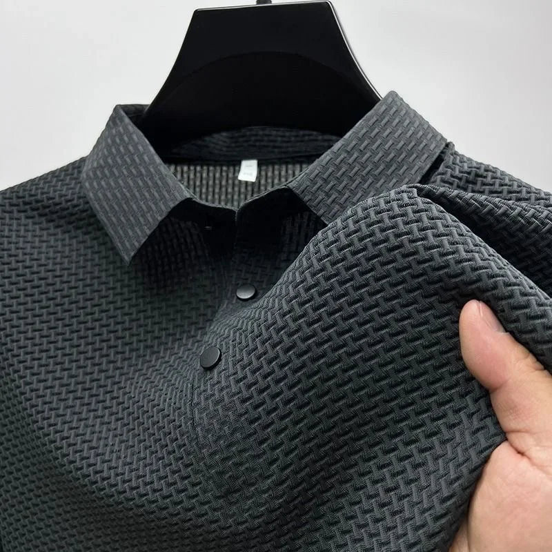 Manz™ - Poloshirt met korte mouwen