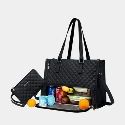WorkLunch™ - Luxe & Praktische 2-in-1 Tas