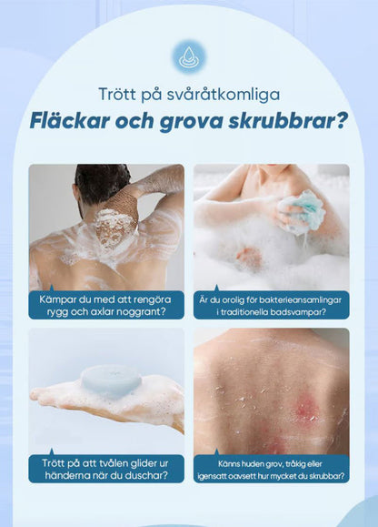 Velvique™ - Silicone Doucheband – Scrub & Ontspan in één beweging