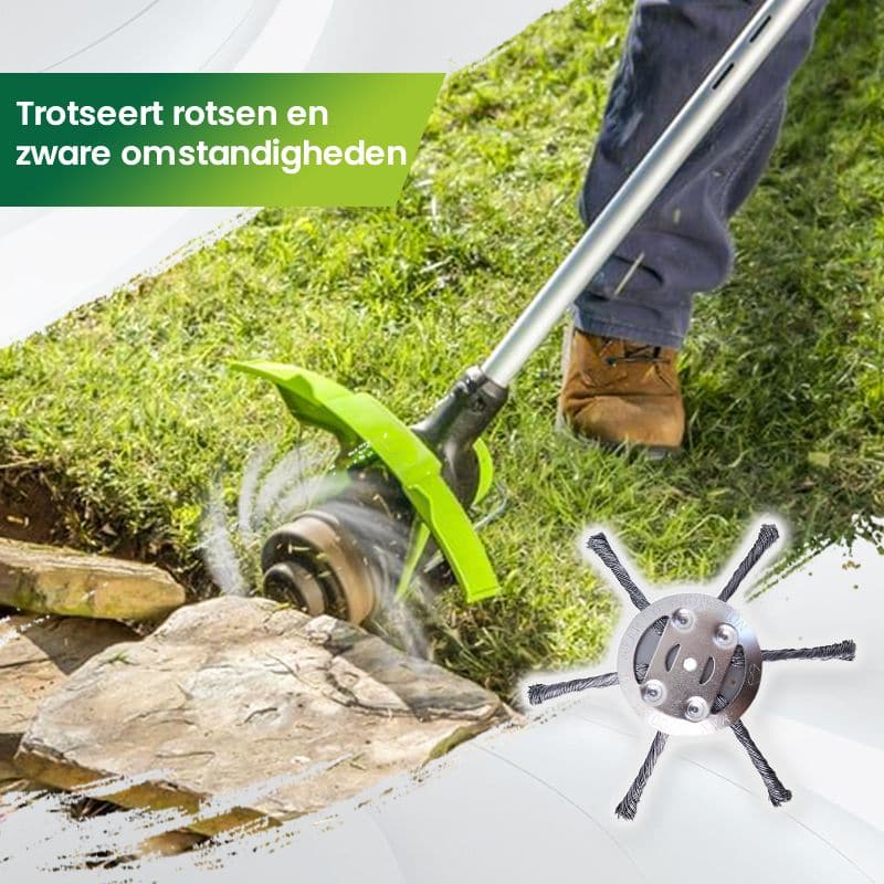 ToughTrim™ Staalborstel Onkruidkop