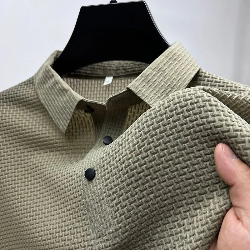 Manz™ - Poloshirt met korte mouwen