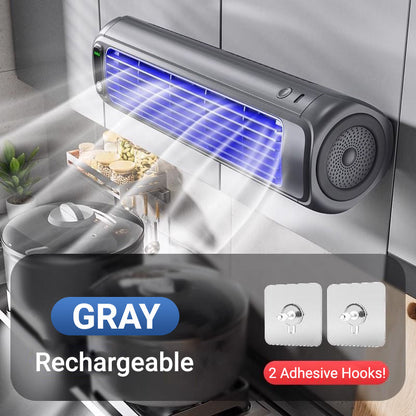 BreezeFlow™ | 2-in-1 Draagbare Turbo Tower Ventilator