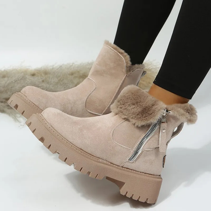 Auréva™ Warme Winterlaarzen – Waar Comfort en Elegantie Samenkomen