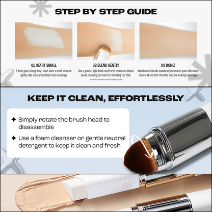 GlowLisse™ Dubbelzijdige Foundation Stick