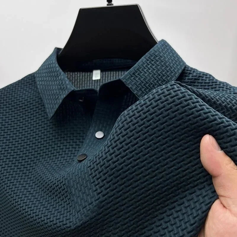 Manz™ - Poloshirt met korte mouwen