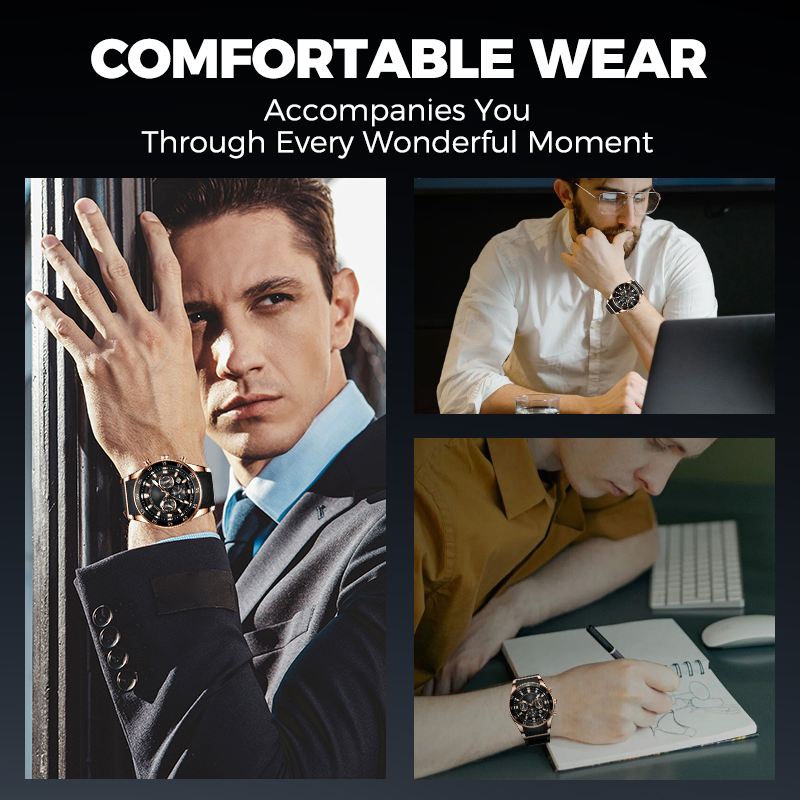 Aurelion™ Herenhorloge – Stijl, Functionaliteit & Tijdloos Design