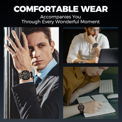 Aurelion™ Herenhorloge – Stijl, Functionaliteit & Tijdloos Design