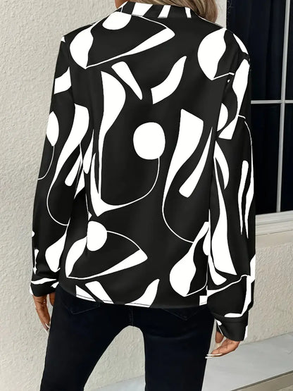 Cosette™ | Elegante blouse met opstaande kraag