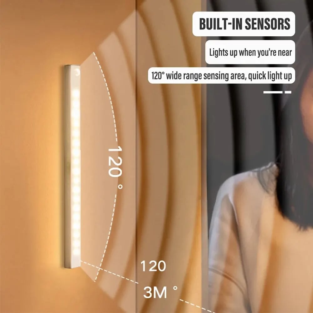 LumiSense™ – Slimme Oplaadbare Sensorlamp voor in Huis | 1+1 GRATIS