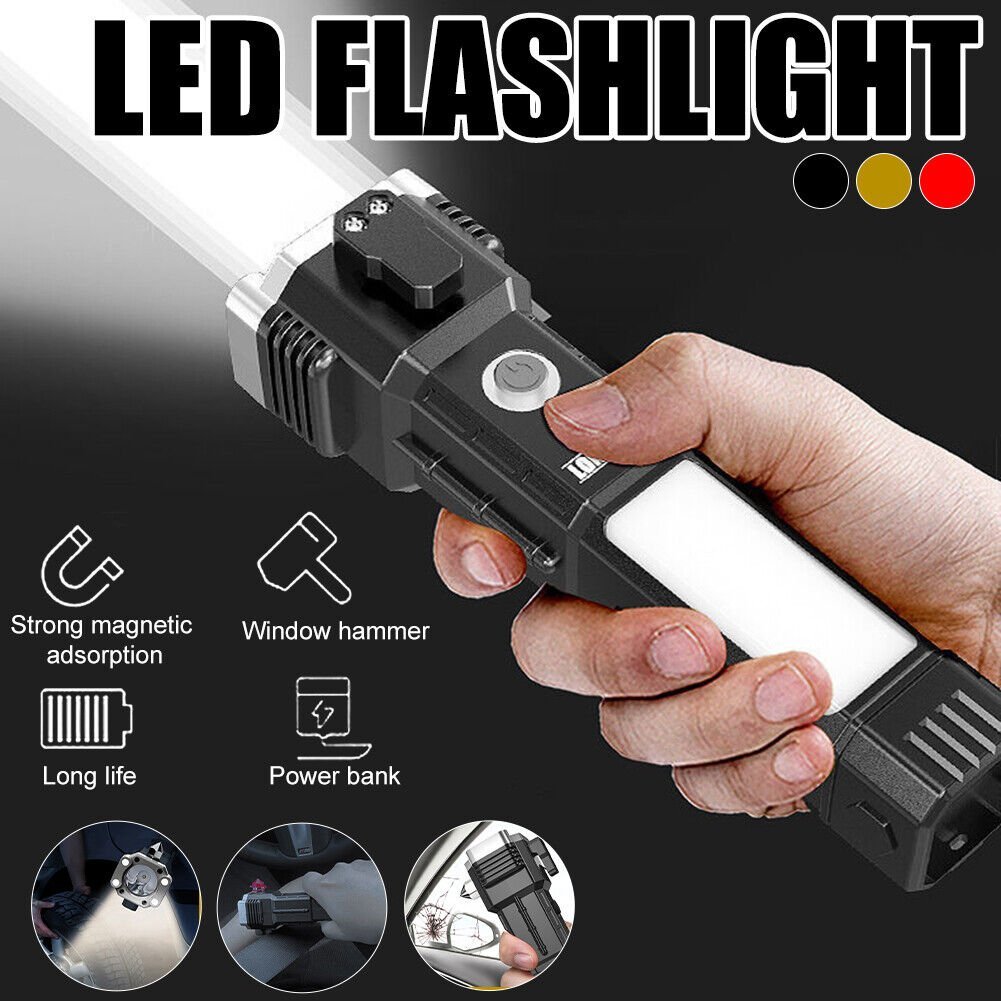 TitanGlow™ | Krachtige Tactische Zaklamp met Noodfunctie