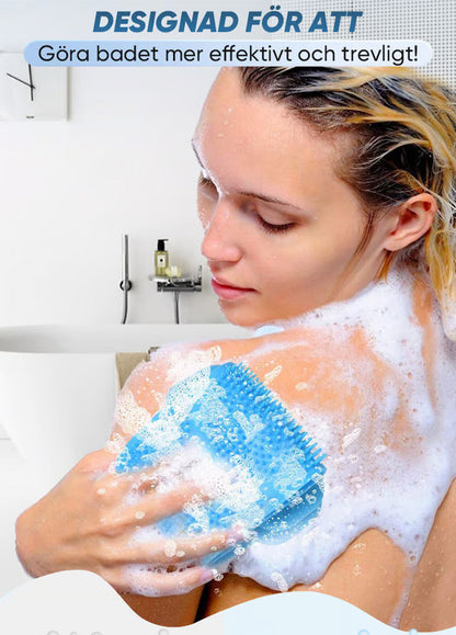 Velvique™ - Silicone Doucheband – Scrub & Ontspan in één beweging