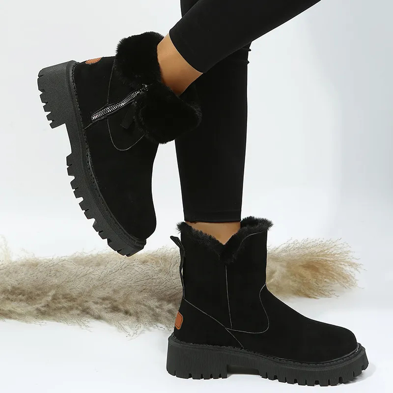 Auréva™ Warme Winterlaarzen – Waar Comfort en Elegantie Samenkomen