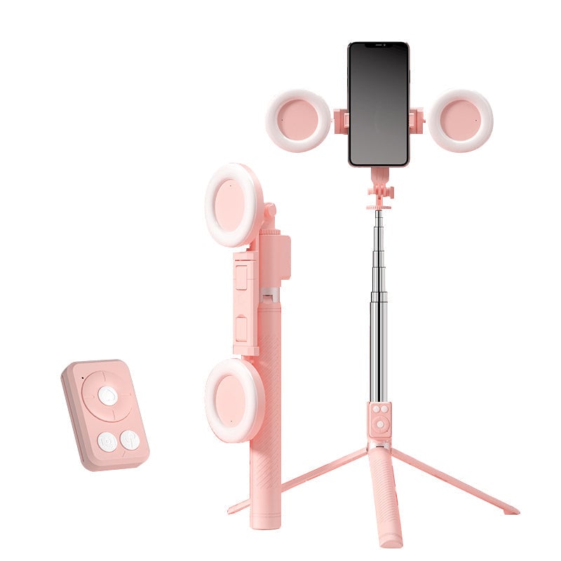 SnapGlow™ - 6-in-1 Selfie Stick & Statief