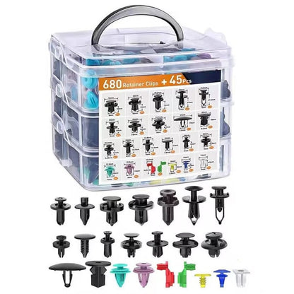 AutoGrip™ – Complete Set Bevestigingsclips voor Auto’s