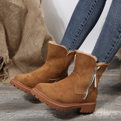 Auréva™ Warme Winterlaarzen – Waar Comfort en Elegantie Samenkomen