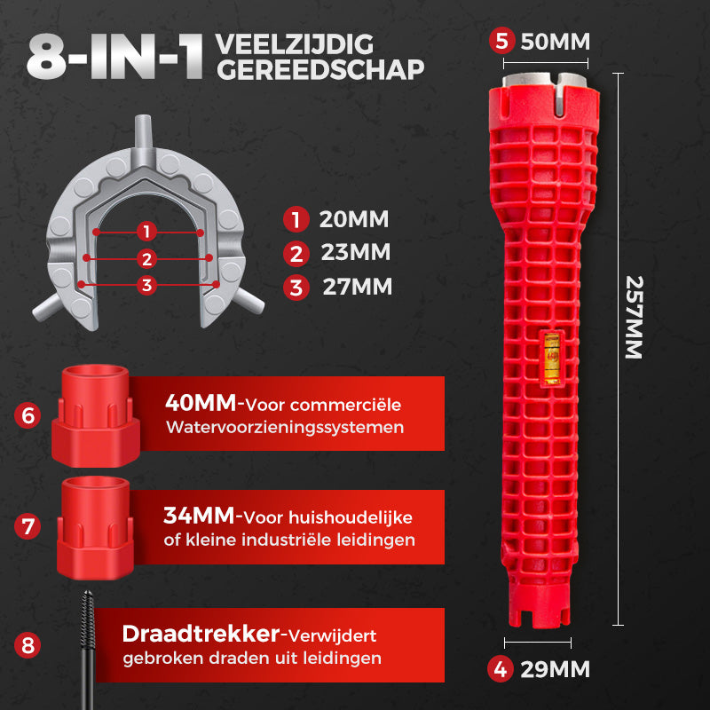 FixoGrip™ – De Ultieme Waterpijpsleutel voor Elke Klus