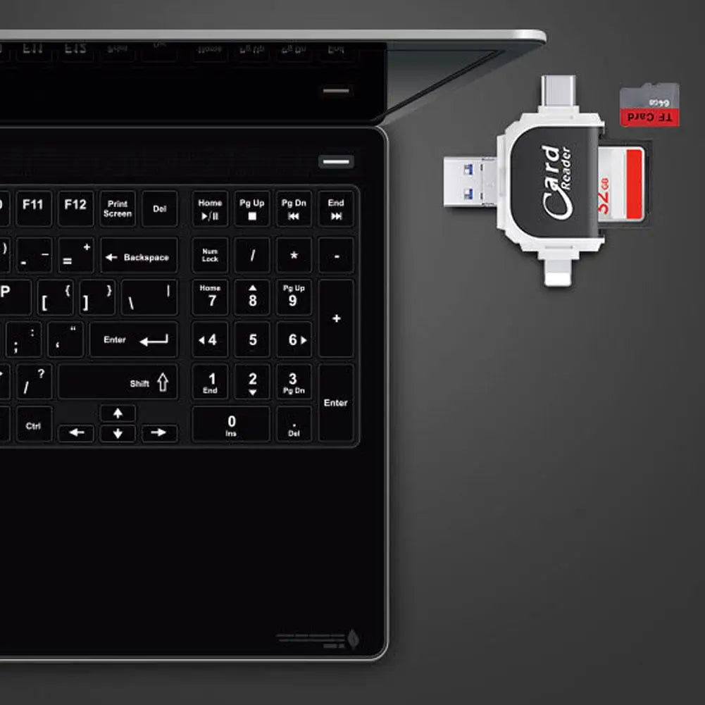 FlexiPort™ | 4-in-1 kaartlezer