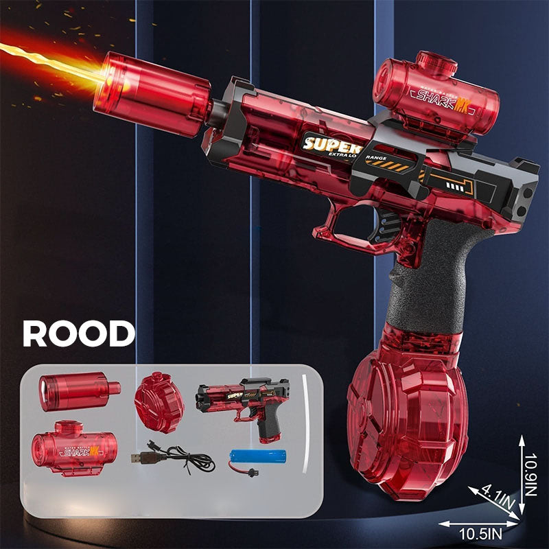 HydroVolt™ – Oplaadbare Elektrische Watershooter met Vlamlicht-effect