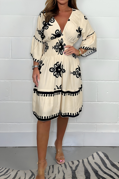 LinaSol™ | Boho Chic Zomerjurk