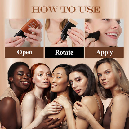 FlawlessBlend™ – De Perfecte Foundation Stick voor een Egale Huid