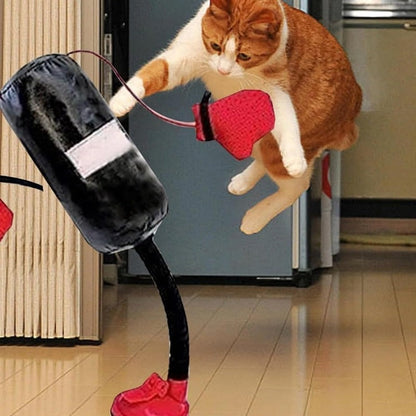 PawBoxer™ – Interactieve Boksbal voor Katten
