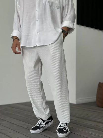 Aurelio - Zachte luxe broek voor heren