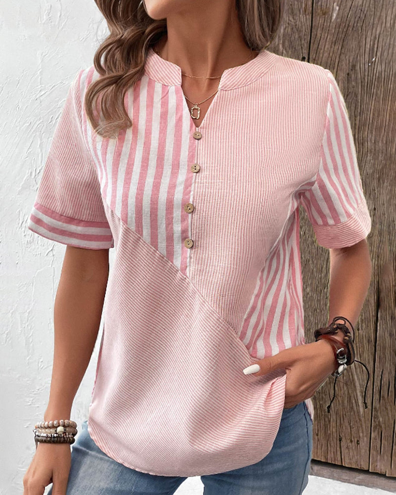 Sasha™ - Chique katoenen blouse