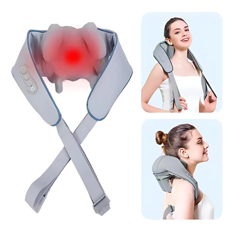 Relaxio™ – Comfortabele Nek- en Schoudermassager