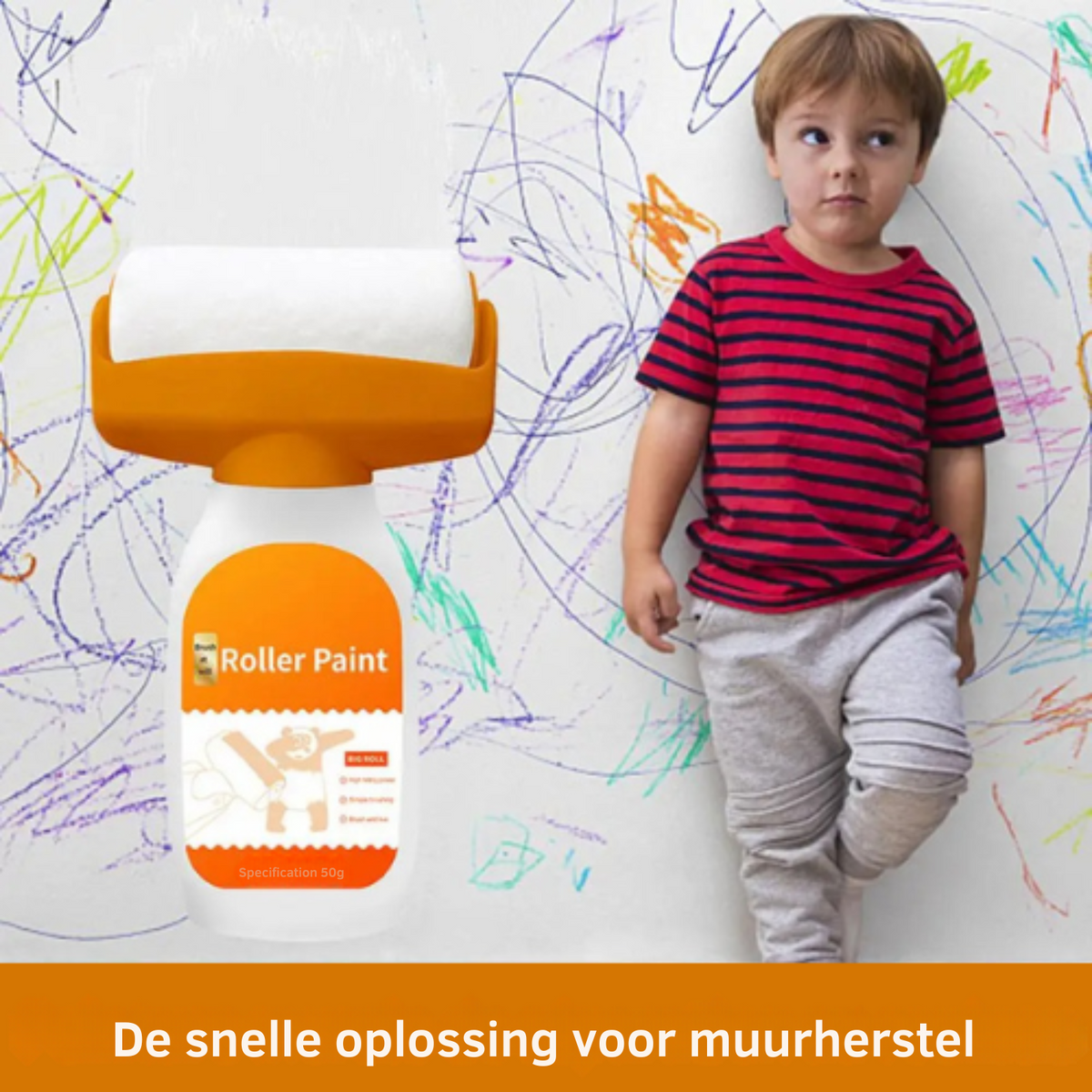 WallWipe™ – Jouw snelle oplossing voor kleine muurvlekken