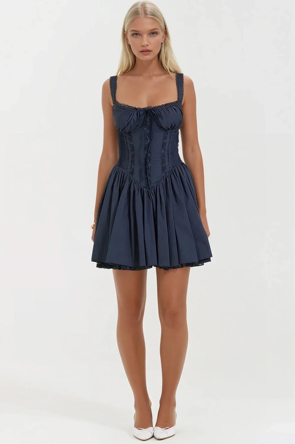 Bellevoir™ | Romantische Corsetjurk met Satijnglans