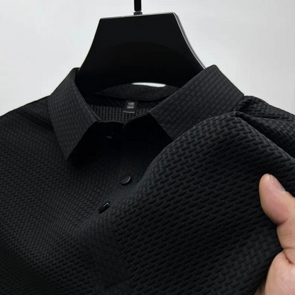 Manz™ - Poloshirt met korte mouwen