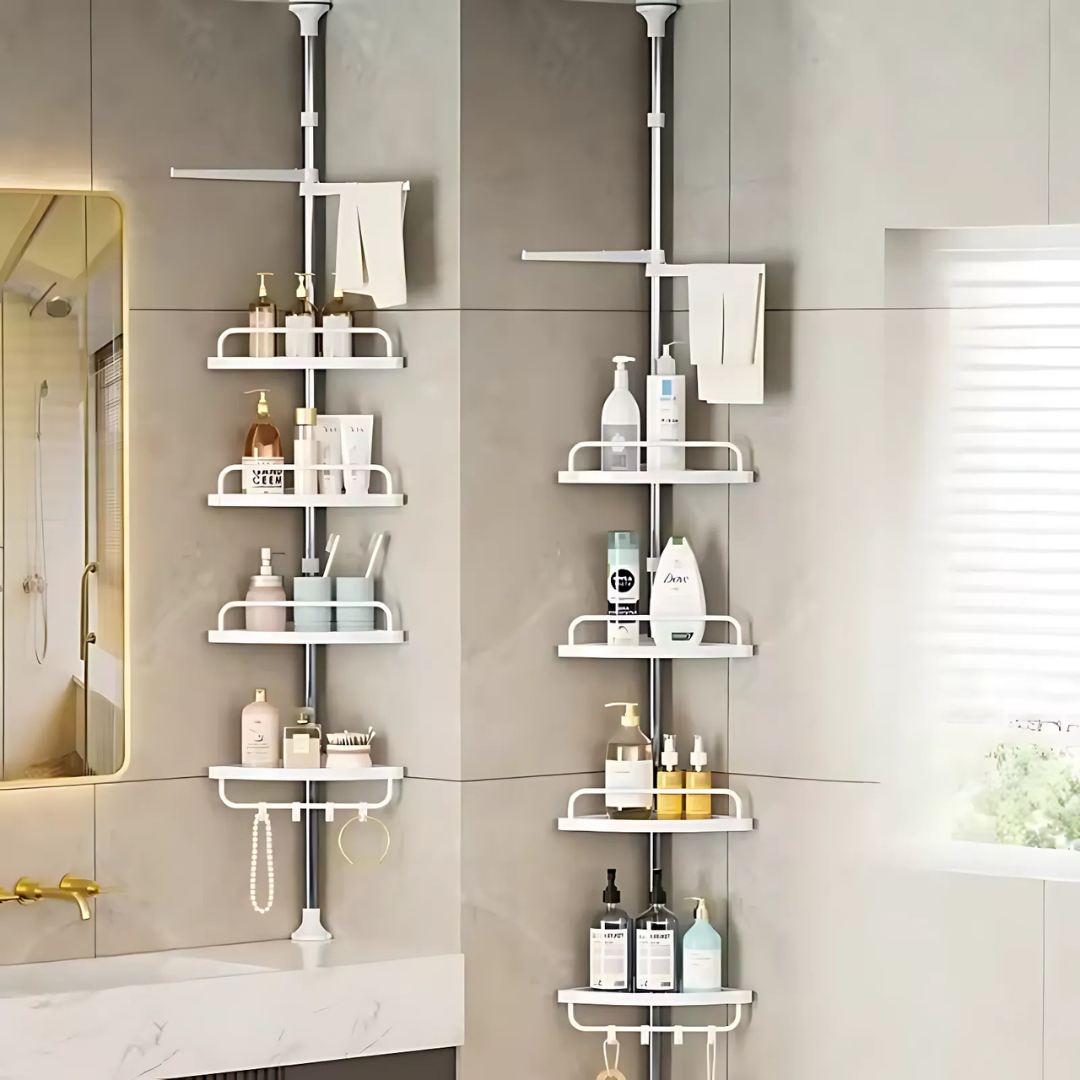CleanSpace™ CornerRack – Slimme Opbergruimte Voor Elke Badkamer