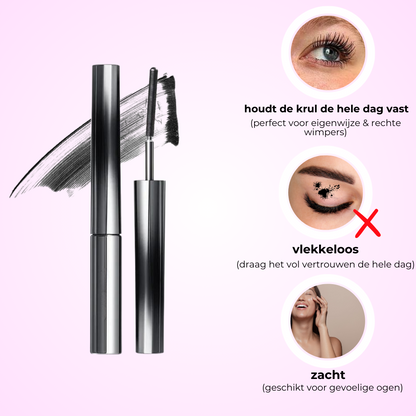 CurlyLashy™ De Geheimen van Perfect Gekrulde Wimpers! 1+1 GRATIS