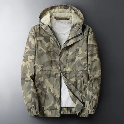 BreezeGuard™ - Camo Jas met capuchon