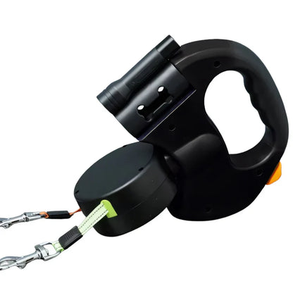 PawSync™ | 2-in-1 Anti-Knoop Hondenriem